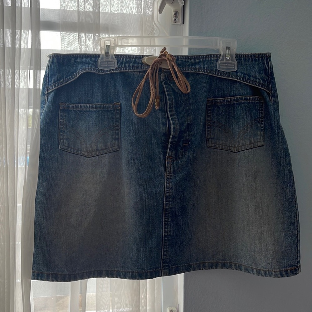 Vintage Route 66 Jean skirt!💎👖👗